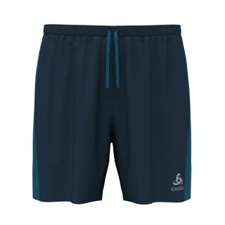 Odlo Laufhose Essential 6inch (ausgezeichnete Bewegungsfreiheit, leicht, Reißverschlusstasche) blau Herren